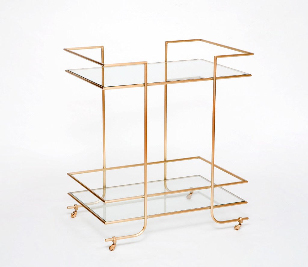 Anna Abbruzzo's Bar Cart