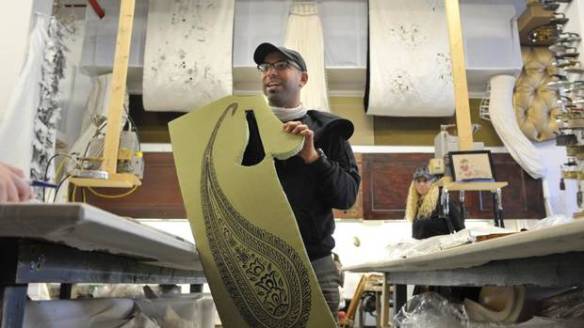 Camal Pirbhai at his downtown Toronto studio