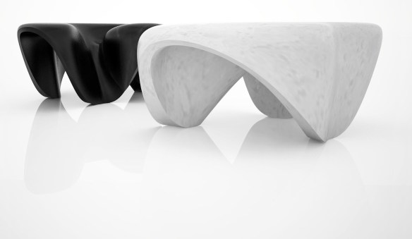 Zaha Hadid's Mercuric Table