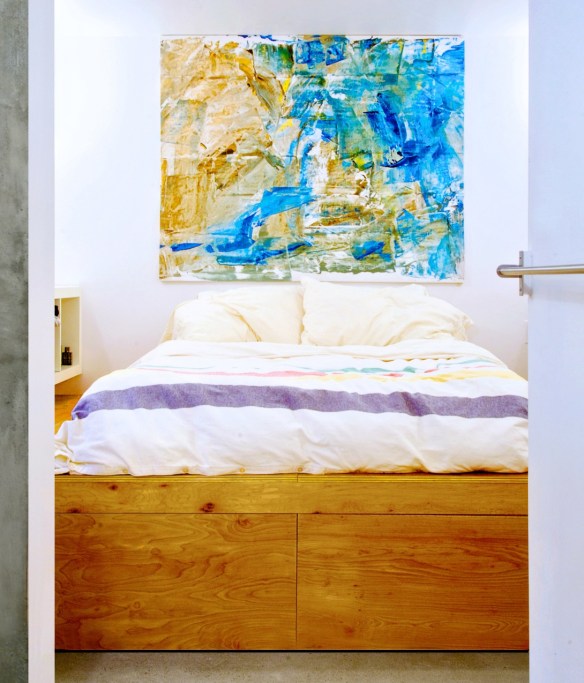 Timothy Mitanidis and Claudia Bader's basement. Andrew Snow Photography