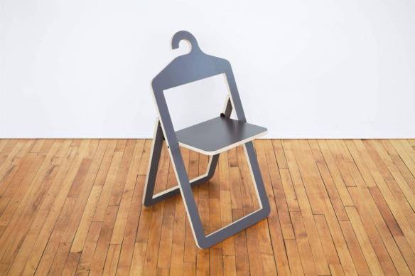 At once a chair and a hanger